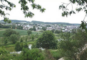 Blick vom Wohngebiet "Reitersgäßchen-Erweiterung"